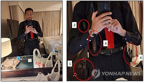 美 만찬장 총격범, 범행 직전 ‘셀카’…몇 주 전부터 치밀한 준비 정황 1 PRU20260430035701009 P2