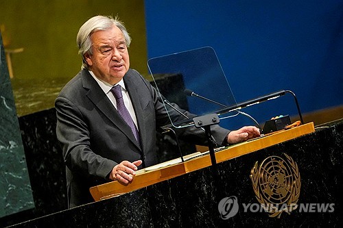 유엔 "AI 살인 로봇은 금지해야"…구테흐스, 국제사회에 규제 촉구 1 PRU20260706422901009 P2